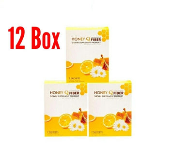 12x Dietary Supplement Fiber Detox Drink Powder Weight Control Fat Healthy Skin