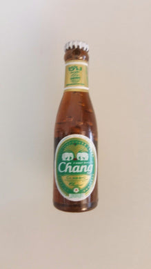 Chang Beer Bottle Magnet Plastic Shaped Bottle Beer Thai Collectibles Easter