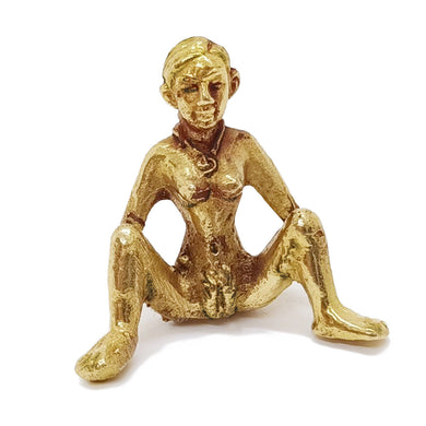 MAE PHER Brass Talisman Love Charm Magic Thai Amulet Pendant