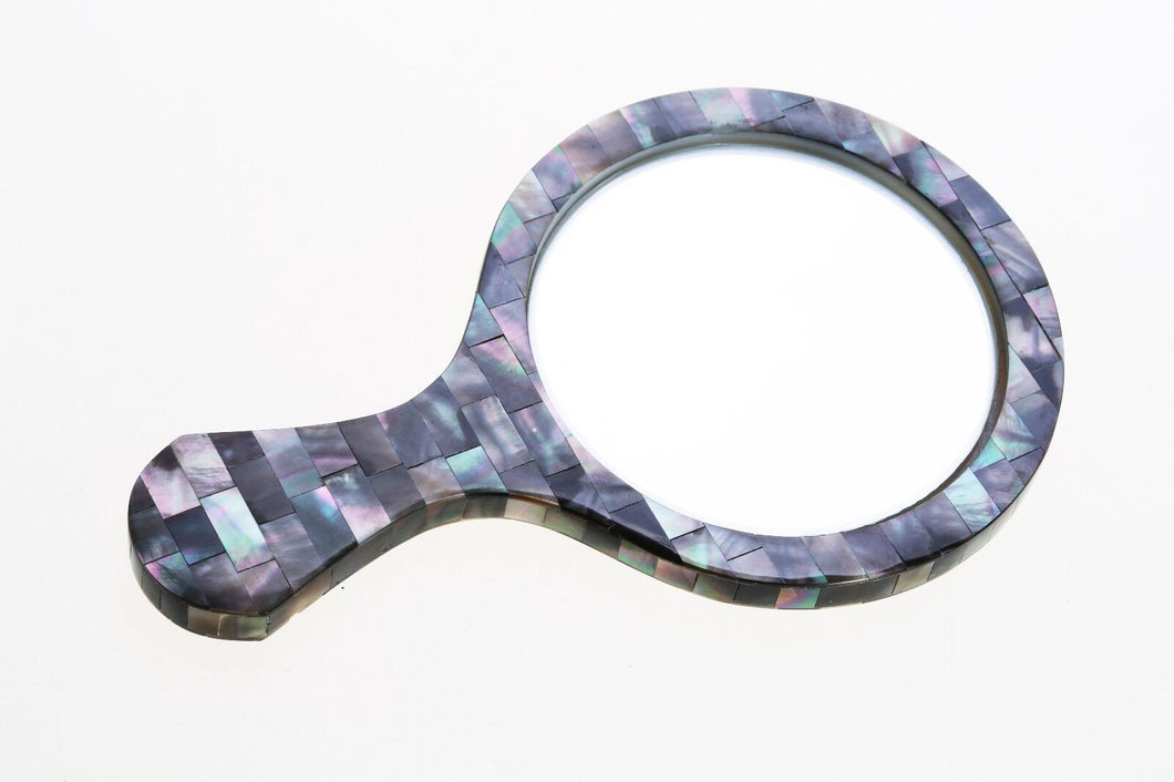 Shell Pearl Mirror Multi Colors Hand Carve Natural Idea Cute Vanity Plat Styles