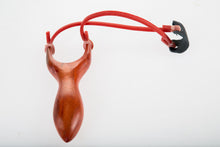Load image into Gallery viewer, Wood Carved Catapult Handmade Slingshot Craft Sling Bow Arrow Hunting Game Toy