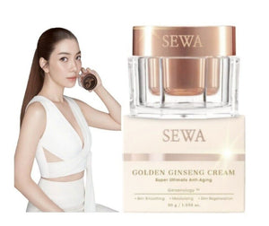 2x Sewa X JT Golden Ginseng Cream Korea Ginsenology Gold Anti-Aging Skin Smooth