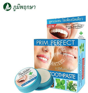 6x Prim Perfect Thai Natural Herbal Toothpaste Teeth Dentist Guarantee 25 g