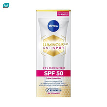 Load image into Gallery viewer, Nivea Luminous 630 Spot Clear Sun Protect SPF50 PA+++ Oil Control 40ml (2Pcs.)