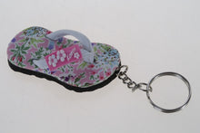 Load image into Gallery viewer, MINI SANDAL Key Chain Fabric ver.3 fancy Idea Handcraft Keyring Lighter Holders