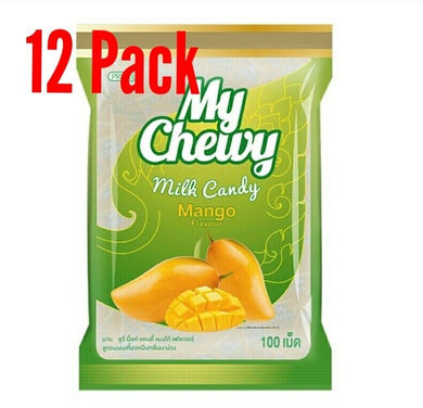 12 Pack Mango Flavour Milk Sweet Candy Delicious Enjoy Fruity Flavor Smell 360g