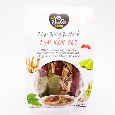 Thai Spicy & Herb TOM YUM SET PINTO Natural ingredients Original from Thailand