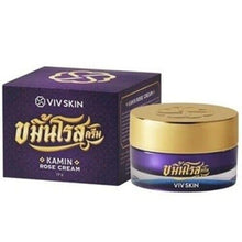 Load image into Gallery viewer, VIVSKIN SET Natural Prod-Kamin Gold Serum, Rose Cream, Sunscreen, Night Spa Mask