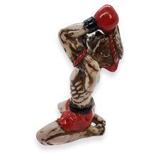Load image into Gallery viewer, Vintage Resin Paint Statue Muay Thai Gift Boxing Figure Sculpture Decor Souvenir
