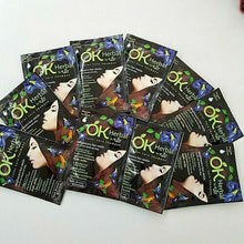 Load image into Gallery viewer, 2 Box OK Herbal Color Care Shampoo Change Hair Colour Dye Easily Dark Brown 30ml