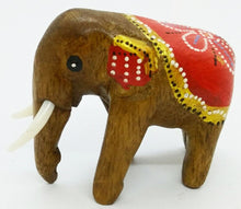 Load image into Gallery viewer, Classic Handmade Elephant Wood Carved Doll Figurine Animal Collectibles Decor