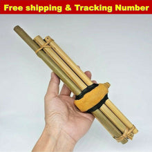 Load image into Gallery viewer, KAN Thai Bamboo Khaen Harmonica Isan Laos Music Instrument Beginner Crafted VTG