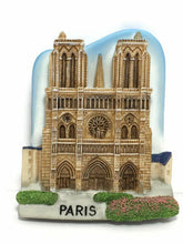 Load image into Gallery viewer, Notre Dame Cathedral Church 3D resin Magnet Handmade Tourist Gift Collectibles