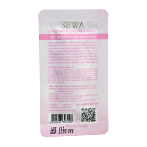 6x SEWA Overnight Cream & Mask Night Treatment Reduce Skin Wrinlkles Bright 6ml