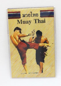 Magnet Muay Thai Boxing Poster Martial arts pic Fridge Collectible Decor 3