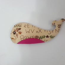 Load image into Gallery viewer, Whale Fish Fabric Mix Pattern Magnet Mini Design Collectibles Easter