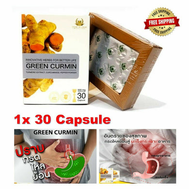 Relieve Acid Reflux Green Curmin Herbs Indigestion Nausea Inflammation Chronic