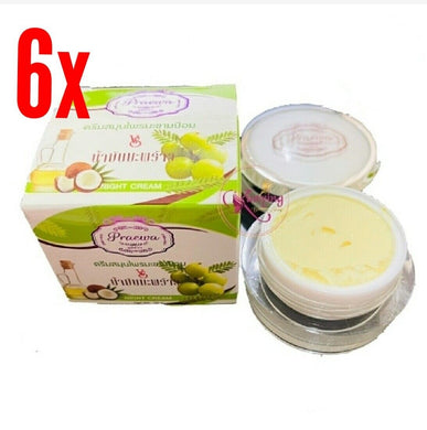 6x Best Whitening Face Skin Night Cream Reduce Acne Freckles Wrinkles Dark Spot