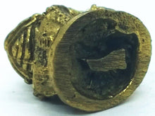 Load image into Gallery viewer, Miniature Amulet Frog Lucky Brass Talisman Love Charm Magic Thai Pendant