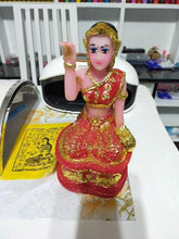 Load image into Gallery viewer, NANG KWAK Goddess Statue Thai Fortune Powerful Talisman Good Trade Buddha Amulet