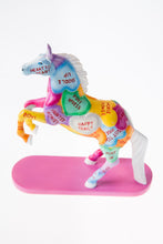 Load image into Gallery viewer, Little Horse Sweet Heart Color Resin Hand Painted Cute Animal Figure Decor Craft