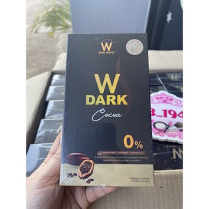 2x New W Choco W Dark Cocoa Instant Drink Powder Weight Control 0% Sugar