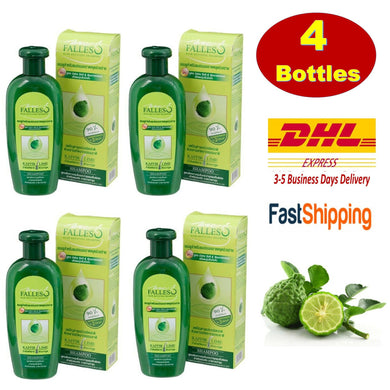 4x BSC Falles Reviving Shampoo Kaffir Lime Hair Loss Prevention Extra Soft 180ml
