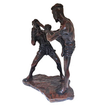 Load image into Gallery viewer, Muay Thai Statue Vintage Resin Gift Kick Boxing Figure Sculpture Decor Souvenir
