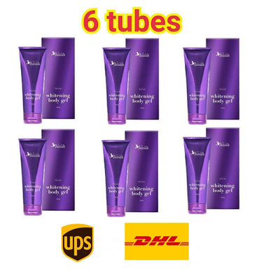6X Babalah Whitening Body Gel Vegetable Vitamins from 10 types of purple fruits