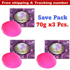3x JB ANGEL Lady Collagen SOAP Wash Vagina Reduce Odor smelly fit For Woman 70g