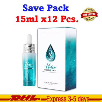 12Pcs Ratcha Hya Booster Serum Hyaluronsan HA-LQH Anti Aging Radiant Soft Skin