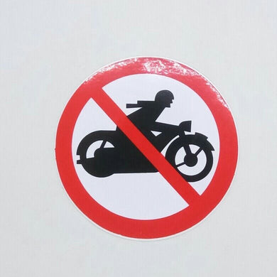 Sticker FUNNY DON'T ver.1 Label Joke Prohibition & Warning Funny Signs