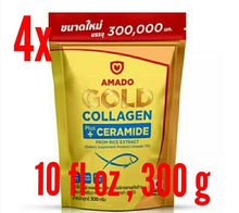 Load image into Gallery viewer, 4x Gold Collagen Fish Tripeptide Colligi Plus Rice Ceramide Extract Vitamin