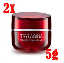 Load image into Gallery viewer, 2x TRYLAGINA 10X Collagen cream serum anti aging face instant wrinkle remover 5g