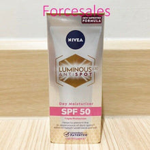 Load image into Gallery viewer, Nivea Luminous 630 Spot Clear Sun Protect SPF50 PA+++ Oil Control 40ml (2Pcs.)