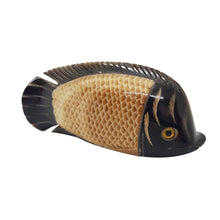 Load image into Gallery viewer, Water Buffalo's Horn Carved Fish Sculpture Decor Collectible Lucky Bone Gift