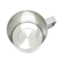 Load image into Gallery viewer, 2x250ml Drinking Water Mug Thai Zebra Brand Kitchenware Silver Stainless Steel
