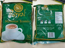 Load image into Gallery viewer, 3 Pack Burmese Teamix Royal Myanmar Tea Milk 3 In 1 30 sachets Halal