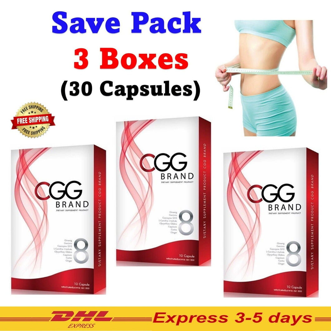 3x Authentic 100% CGG Herbal Strong Diet Slimming Weight Loss Fat Burn