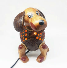 Load image into Gallery viewer, Vintage Table Lamp Shade Dog Coconut Shell Night Light Shade Handmade Kids Gift