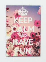 Load image into Gallery viewer, KEEP CALM HAVE FUN pic Design Vintage Poster Magnet Fridge Collectibles Home