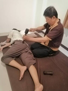 Wooden Tool Set THAI TOK SEN Device Relieve Pain Aches Body