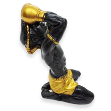 Load image into Gallery viewer, Vintage Resin Paint Statue Muay Thai Gift Boxing Figure Sculpture Decor Souvenir