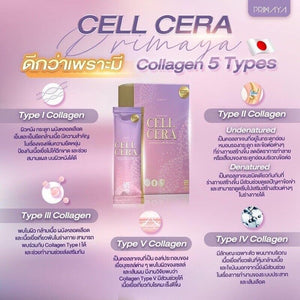 3x PRIMAYA Cell Cera Collagen Nourish Skin Reduce Dark Spots Wrinkles Brighten