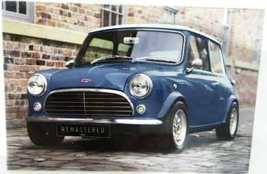 Magnet Design Mini Cooper Retro Car Poster funny joke pic Fridge Collectible