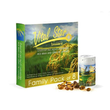 Load image into Gallery viewer, 4X Vital Star Rice Bran Oil and Rice Vital Germ Oil Caps Antioxidant Anti Aging