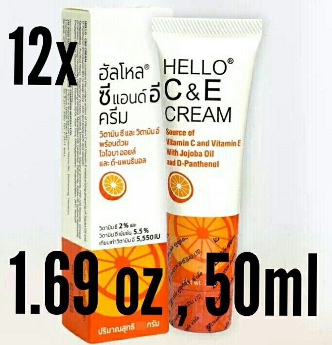 12x NOURISHING MOISTURIZER Cream Vitamin E concentration Reduce Wrinkle Facial