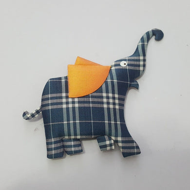 Mini Elephent Pattern Fabric Ver.12 Magnet Mini Design Collectibles Easter Cools