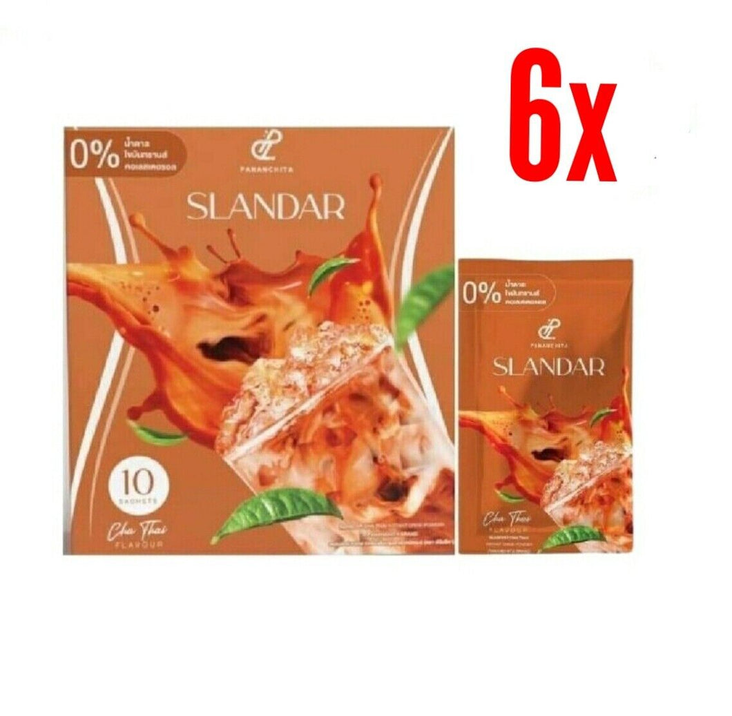 6x Cha Thai Drink Weight Control 0% Sugar Trans Fat Burner Cholesterol Slim Fast