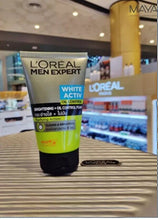 Load image into Gallery viewer, 6X L&#39;OREAL MenExpert White Foam OIL CONTROL Brightening Cleansing Foam FACE Wash